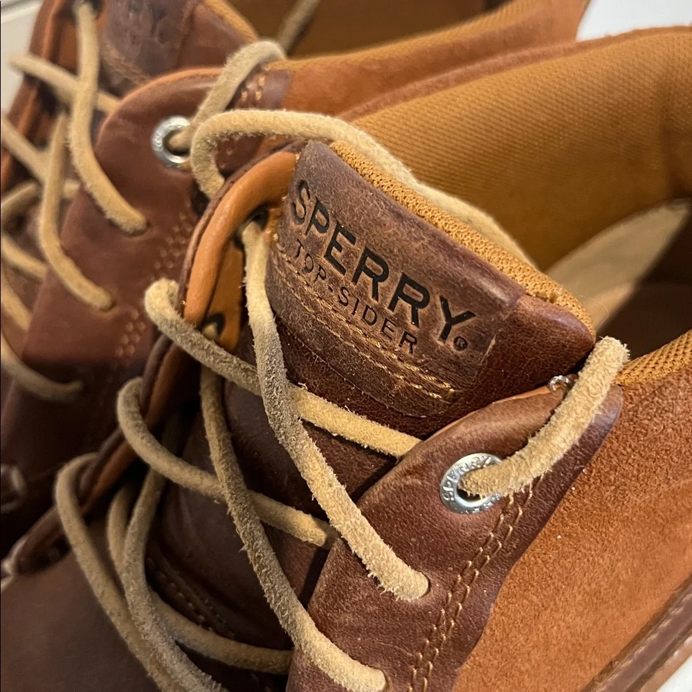 Sperry Men's Dark Brown Authentic Original PLUSHWAVE Lug Chukka
